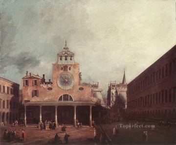 Venecia clásica Painting - San Giacomo Di Rialto Canaletto Venecia
